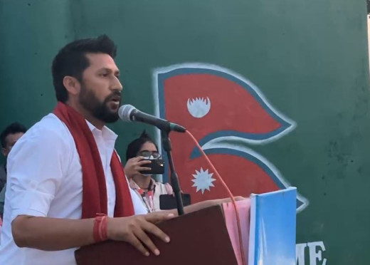 रवि लामिछानेले लिए अग्रता 